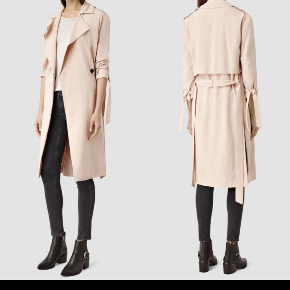 All saints trench coat